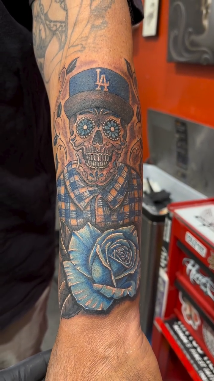Tattoo by @og_blanco_8 — chicano, realism