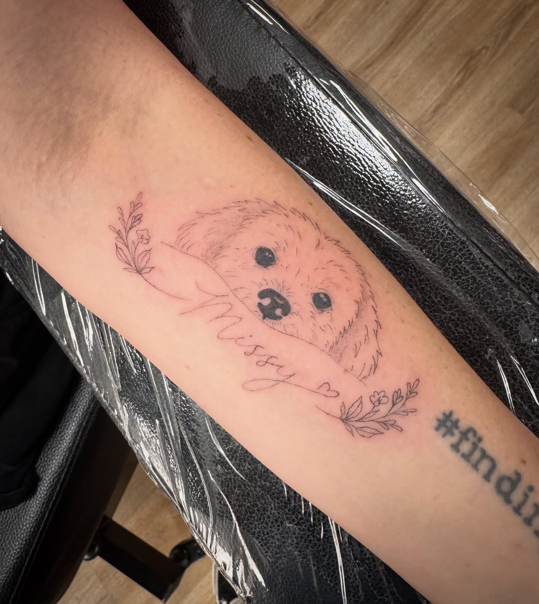 Tattoo by @savageshenise — fine_line, lettering_script