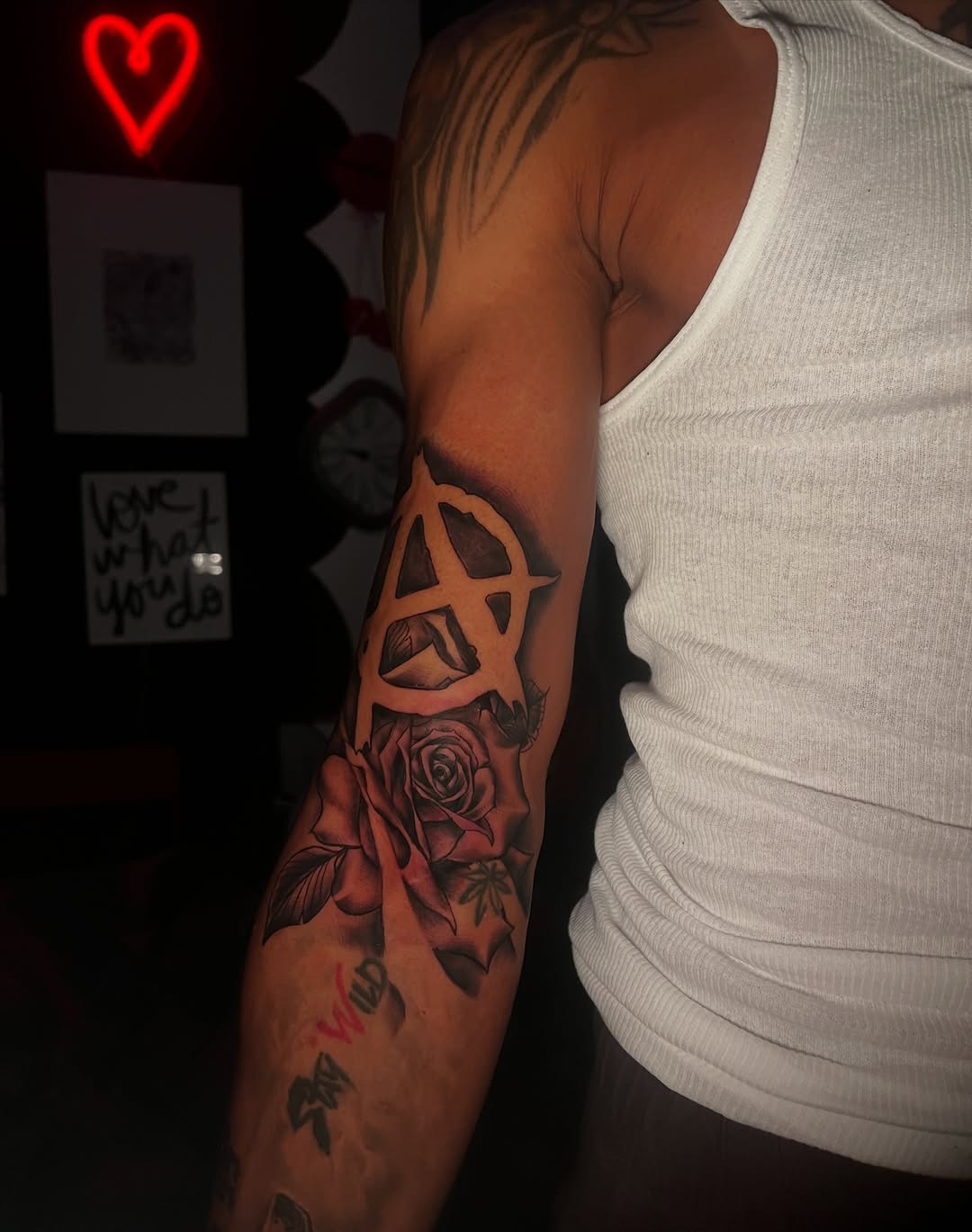 Tattoo by @redinkdtattoos — black_and_grey, realism