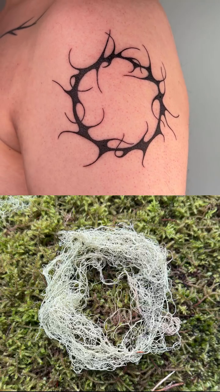 Tattoo by @poke.aaa.dots — fine_line, black_and_grey