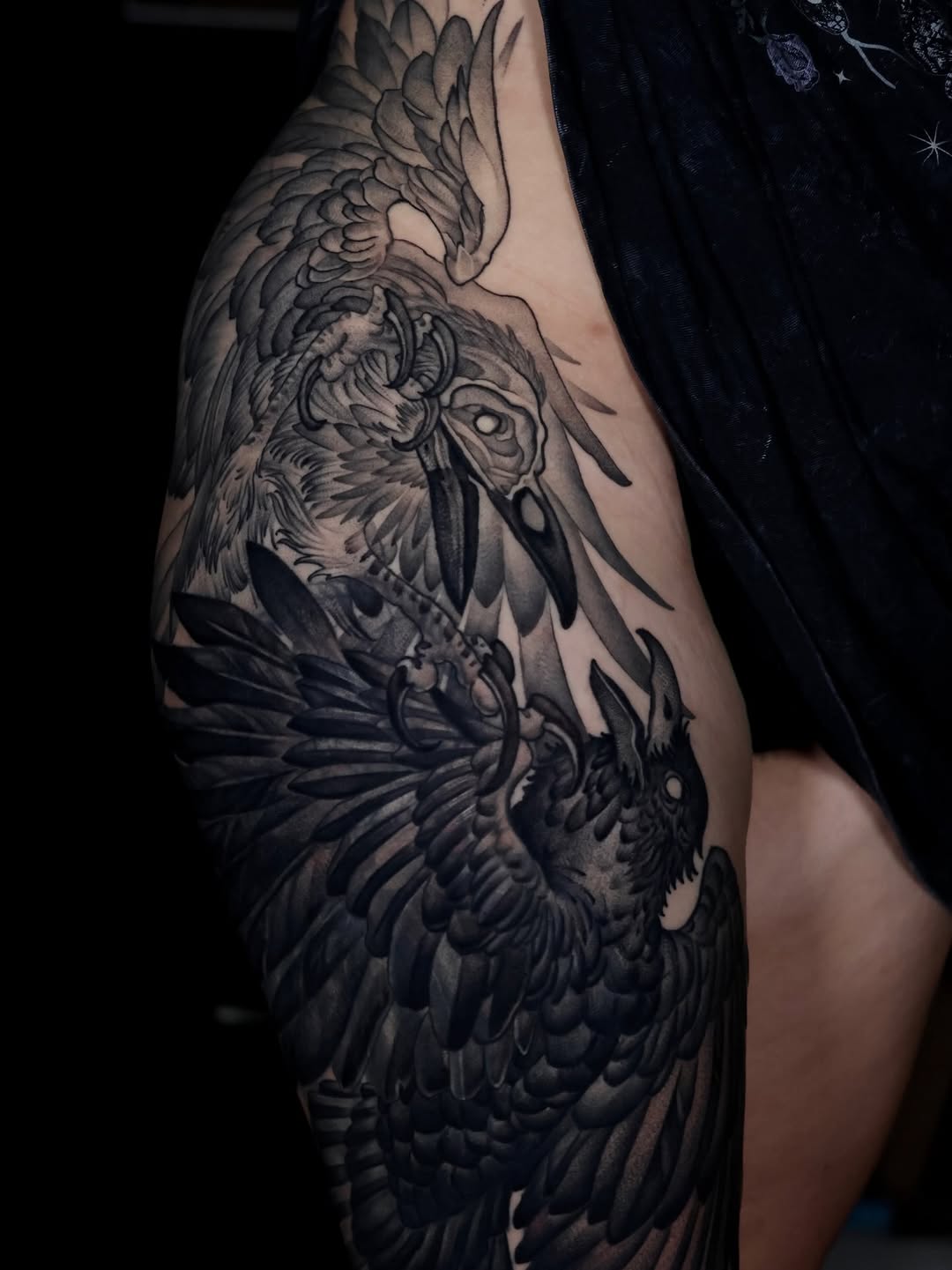 Tattoo by @professor.lore — black_and_grey, realism