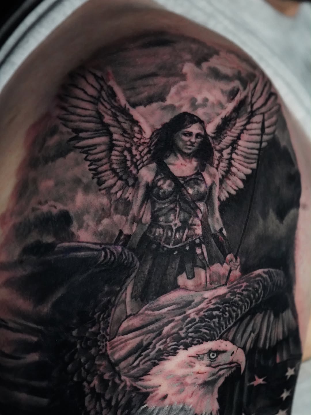 Tattoo by @timmy.grounds — realism, black_and_grey