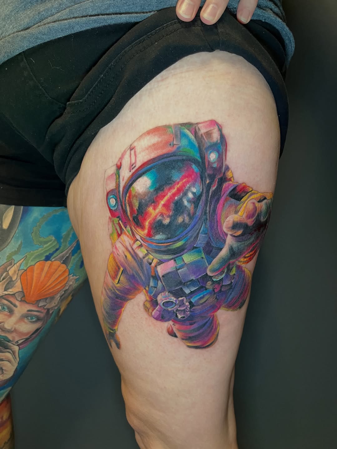 Tattoo by @tony.wilson.tattoos — realism, trash_polka