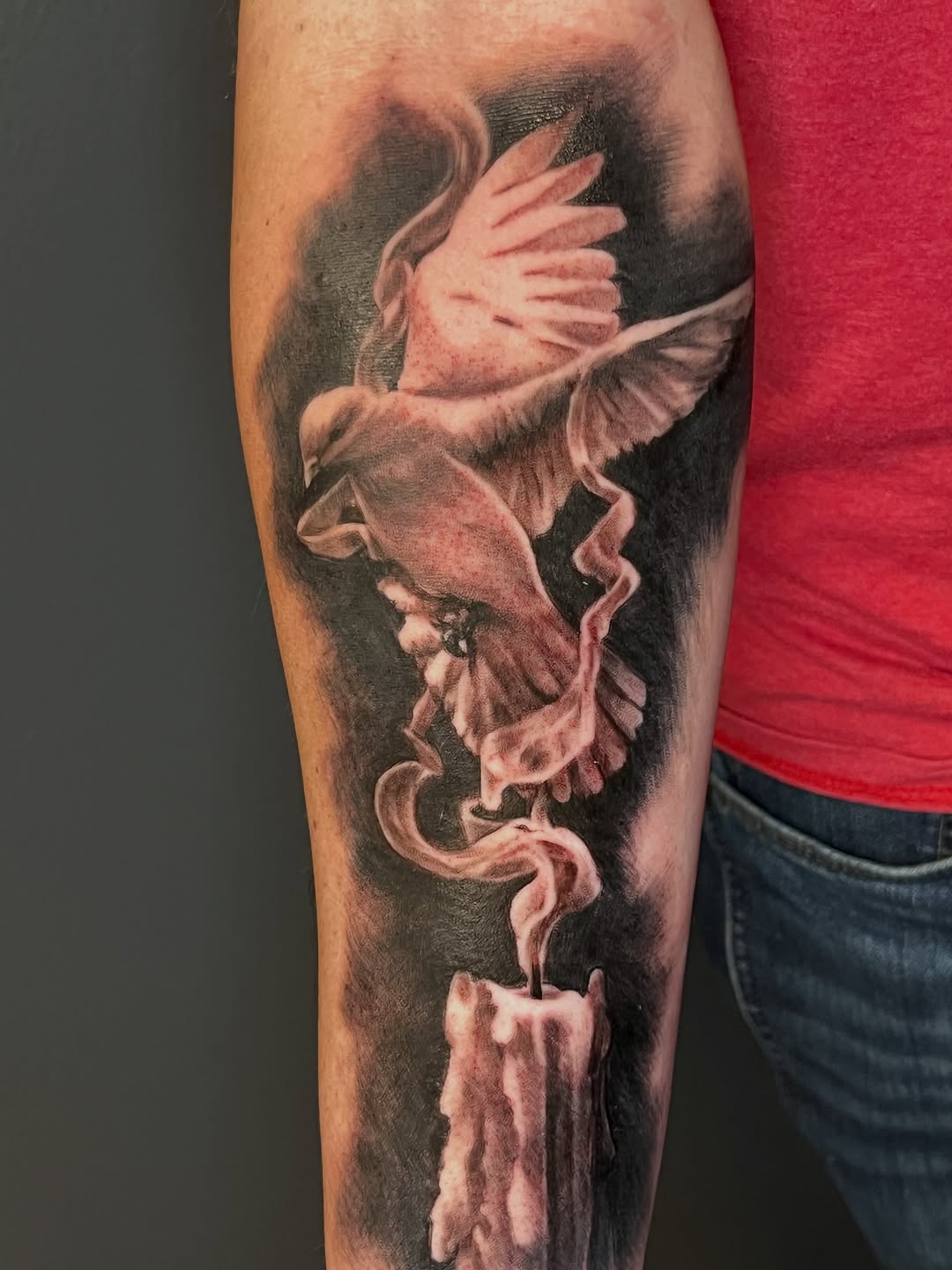 Tattoo by @tony.wilson.tattoos — realism, black_and_grey