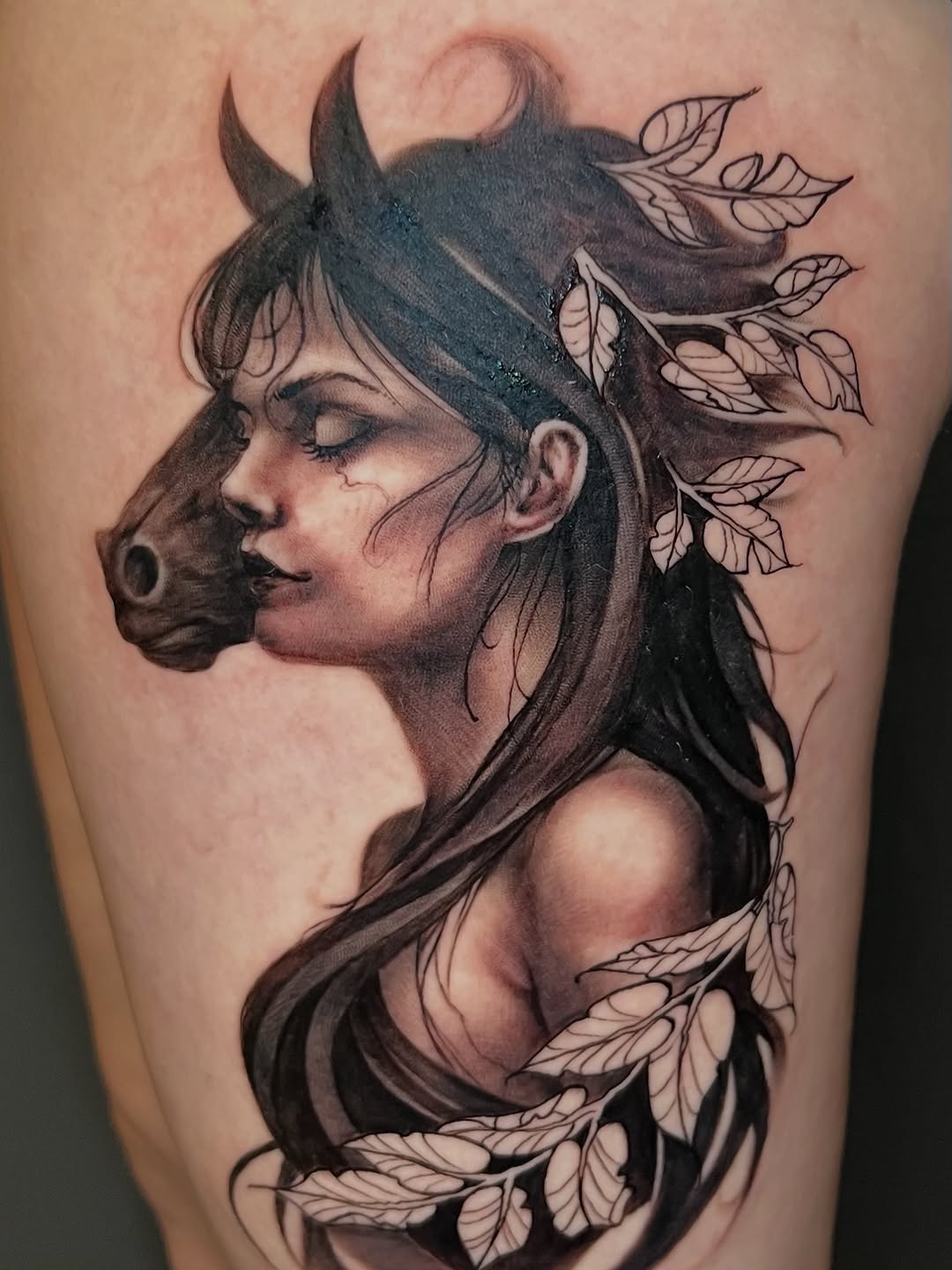 Tattoo by @tony.wilson.tattoos — realism, black_and_grey