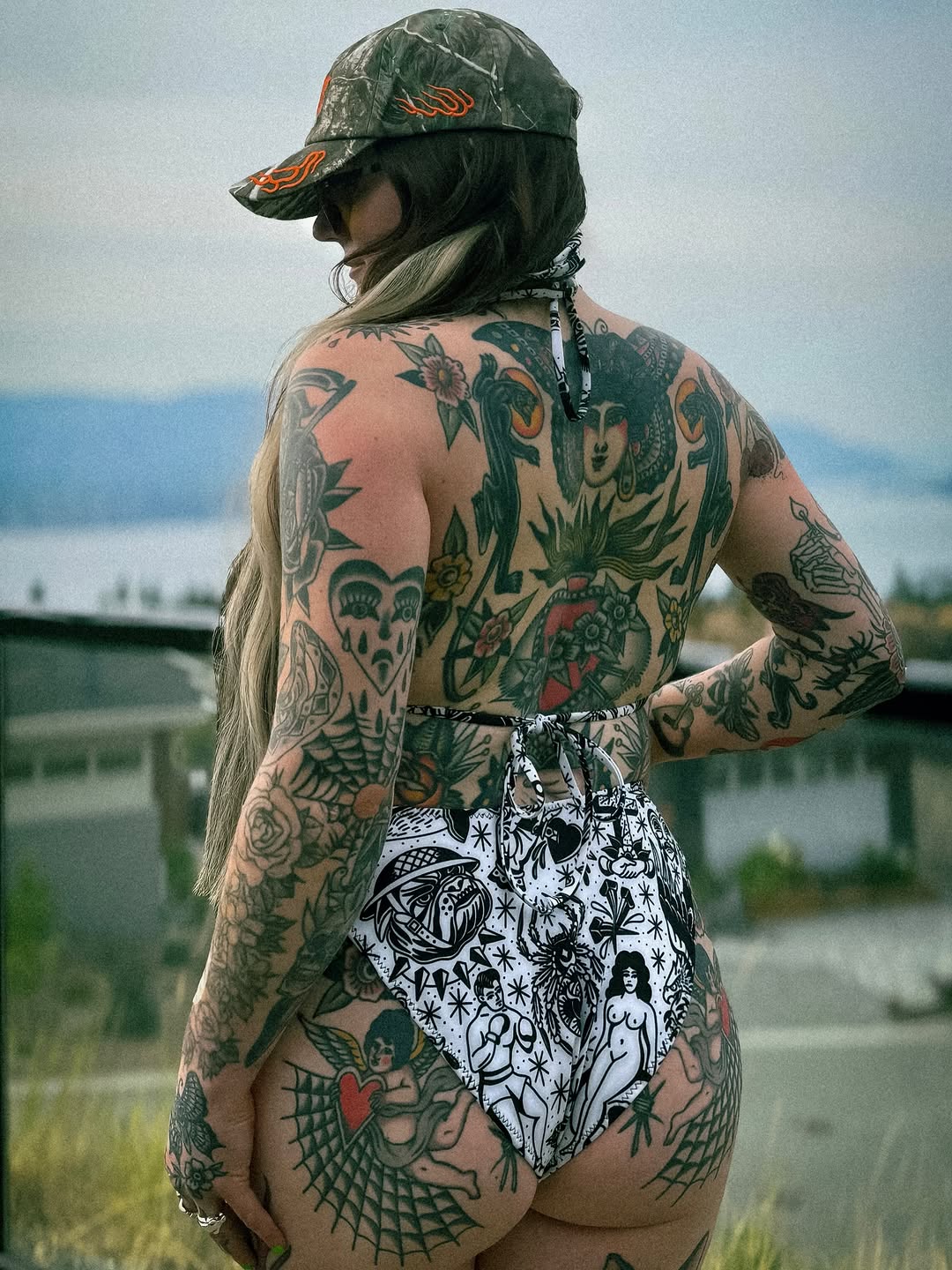 Tattoo by @sweettarttatts — american_traditional, black_and_grey