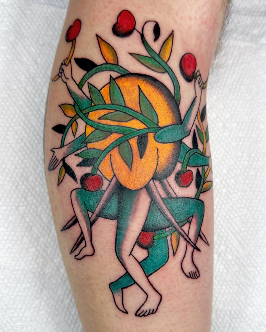 Tattoo by @piratewizardtattoo — new_school