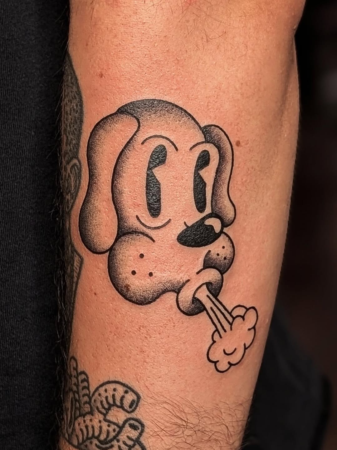 Tattoo by @elise_inks — ignorant, black_and_grey