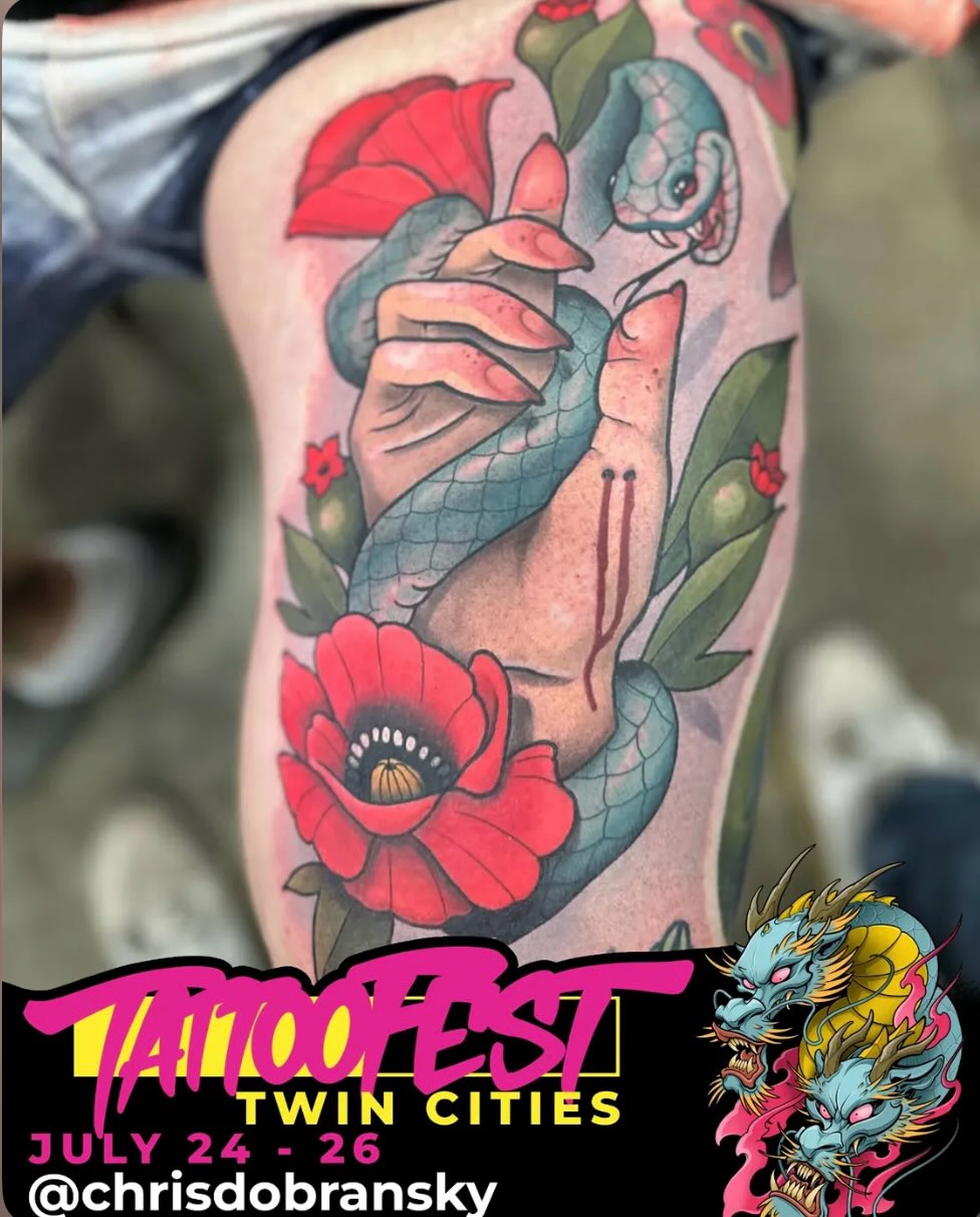 Tattoo by @chrisdobransky — neo_traditional, realism