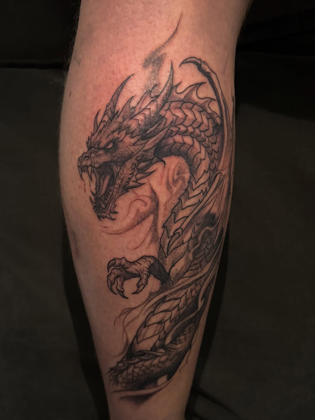 Tattoo by @emirtattoo48 — black_and_grey, realism