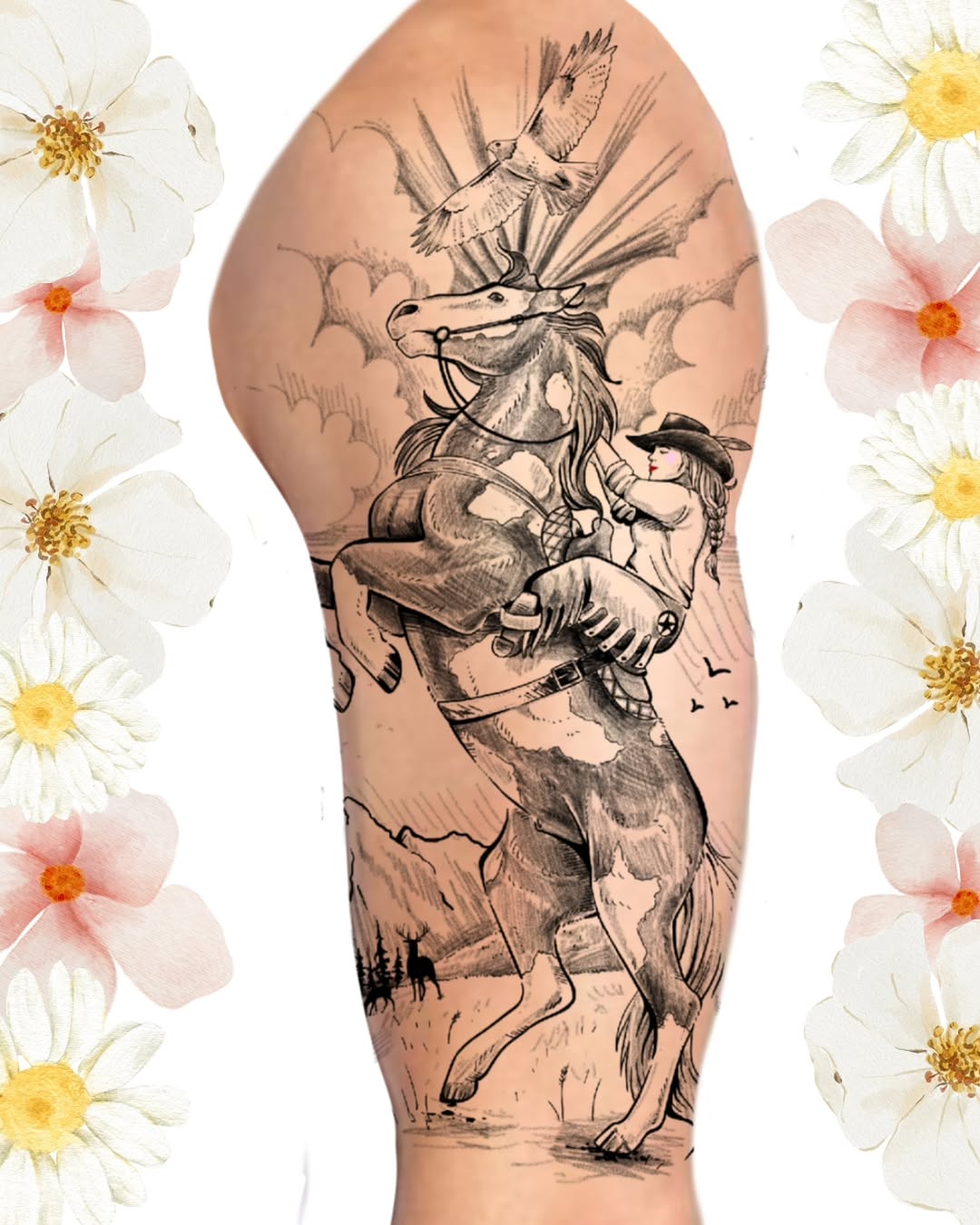 Tattoo by @antisocialinks — realism, illustrative