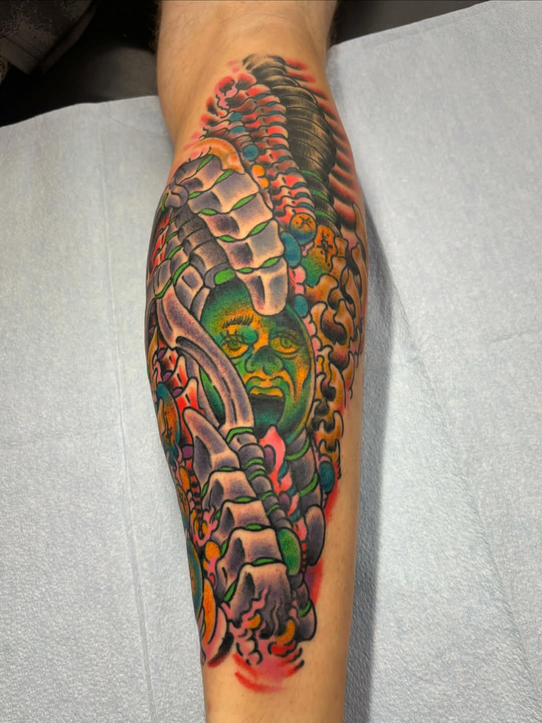 Tattoo by @gwodzilla_mst — japanese_irezumi, neo_traditional