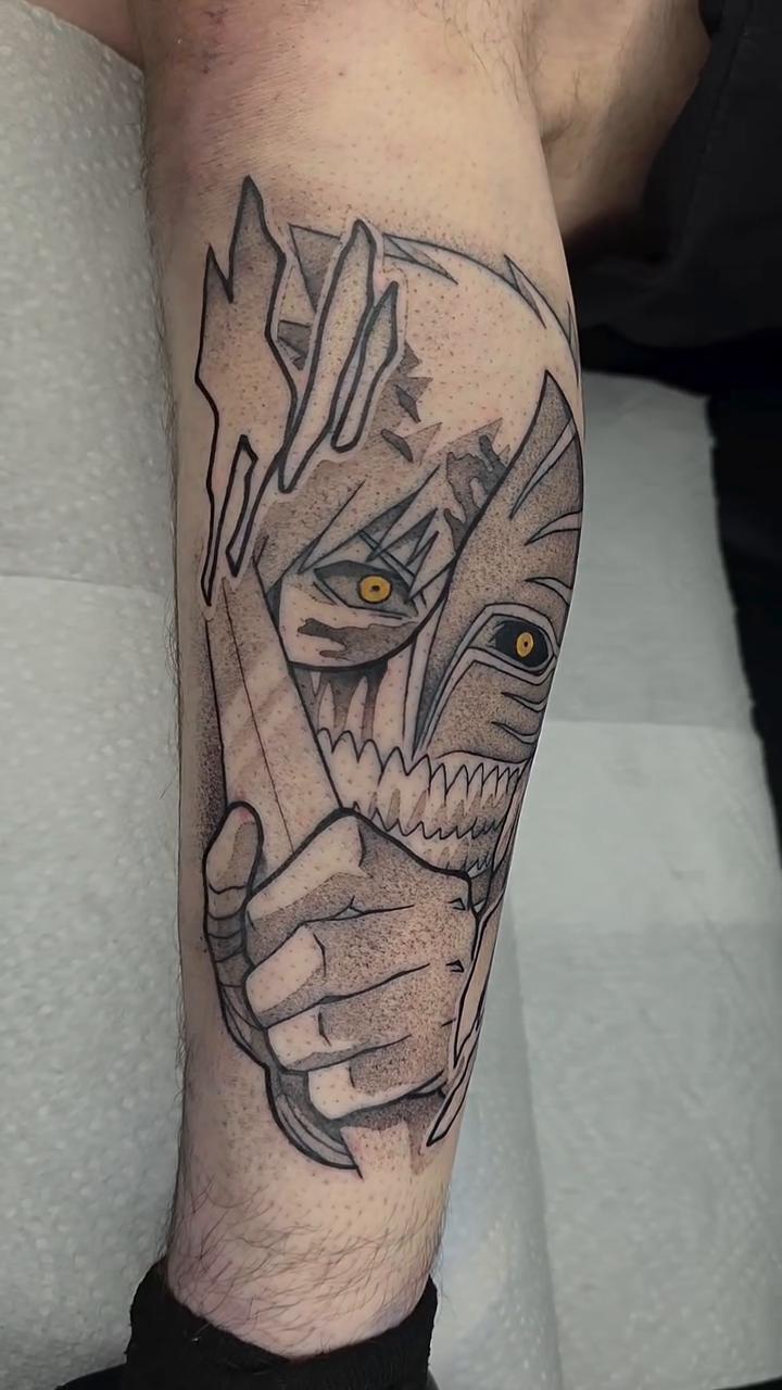 Tattoo by @traditional_tattoos20 — black_and_grey, realism
