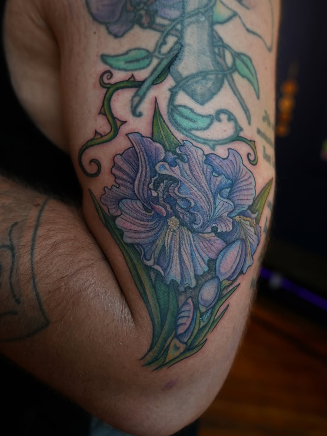 Tattoo by @voidlight.tattoo — realism, color