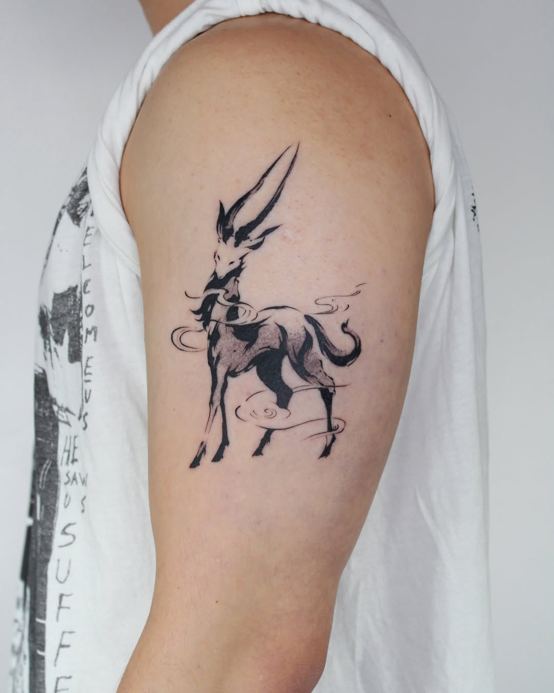 Tattoo by @tatpiaooo — illustrative, black_and_grey