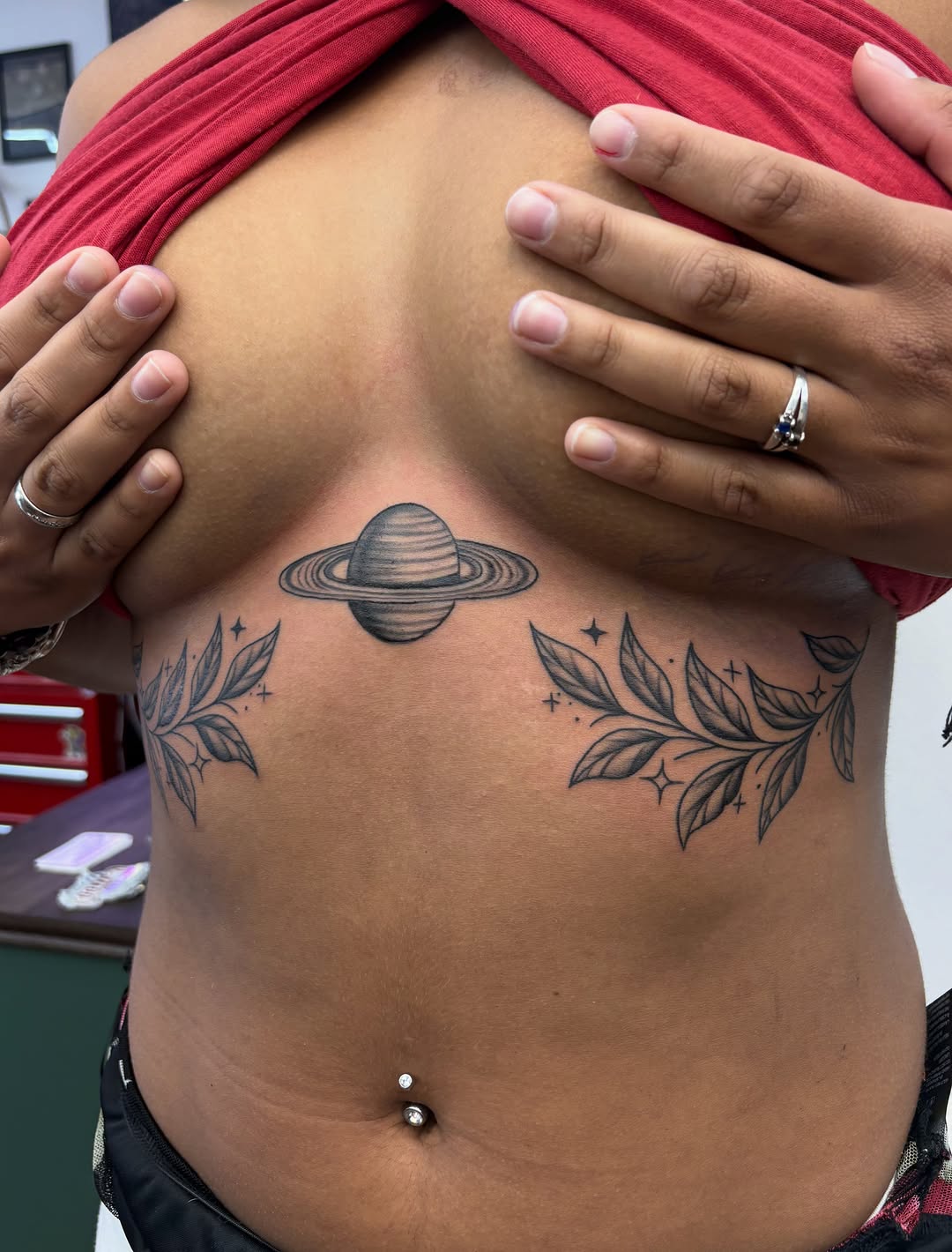 Tattoo by @skyecaliforniaink — black_and_grey, fine_line