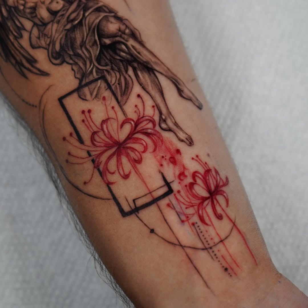 Tattoo by @bellyink_ — fine_line, realism