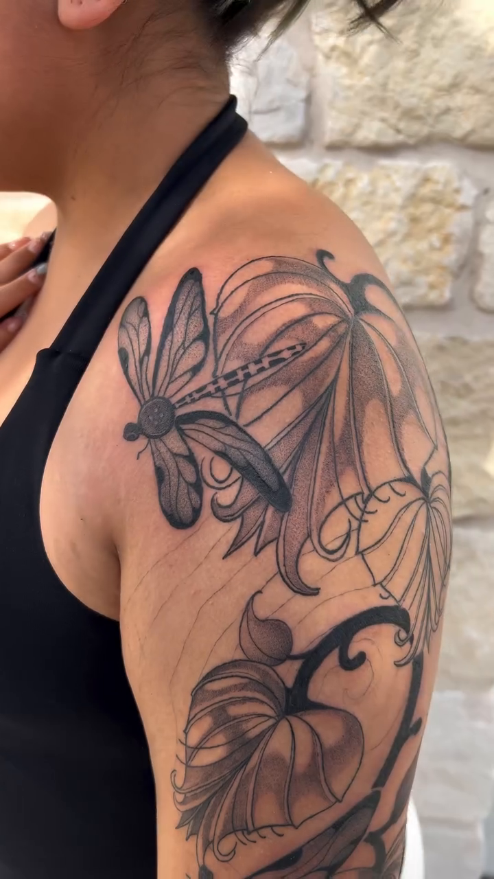 Tattoo by @alley.tat — black_and_grey, realism