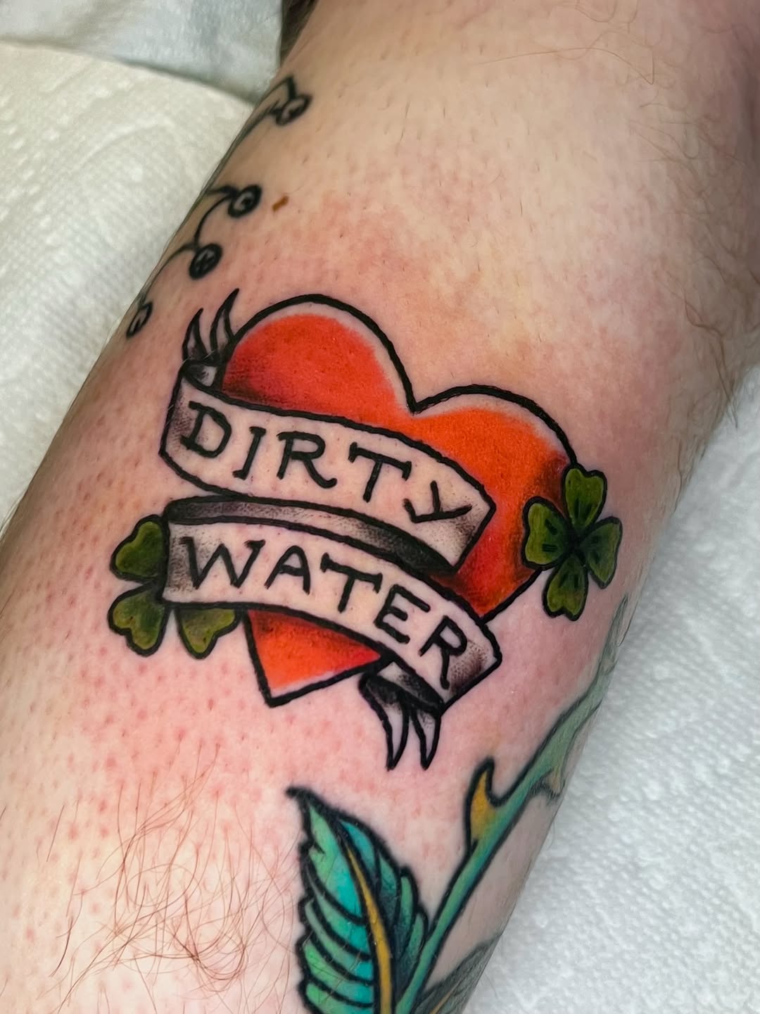 Tattoo by @elvensigils — american_traditional, lettering_script