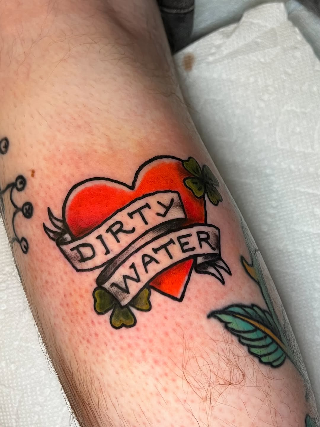 Tattoo by @elvensigils — american_traditional, lettering_script