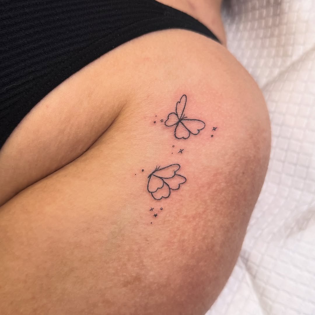 Tattoo by @clairejames_tattoo โ fine_line