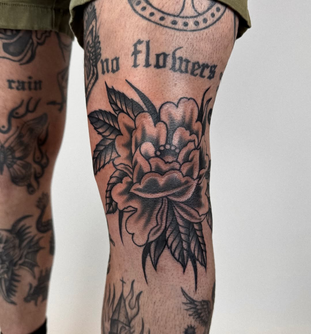 Tattoo by @baby__ugly — black_and_grey, chicano
