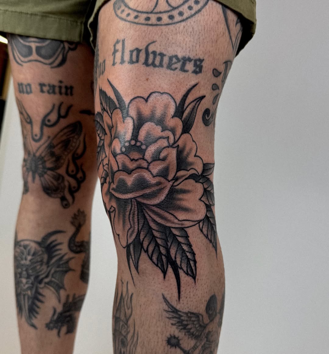 Tattoo by @baby__ugly — black_and_grey, chicano