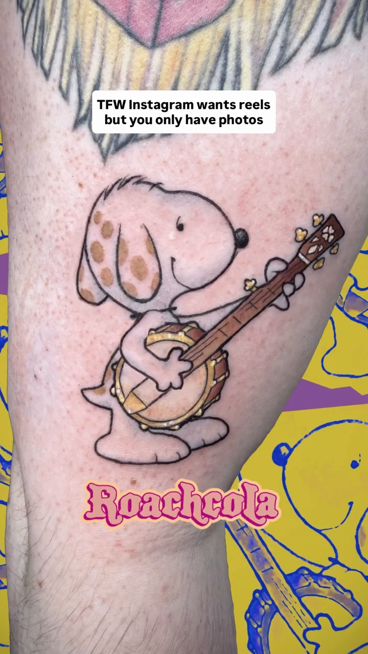 Tattoo by @roachcola — new_school