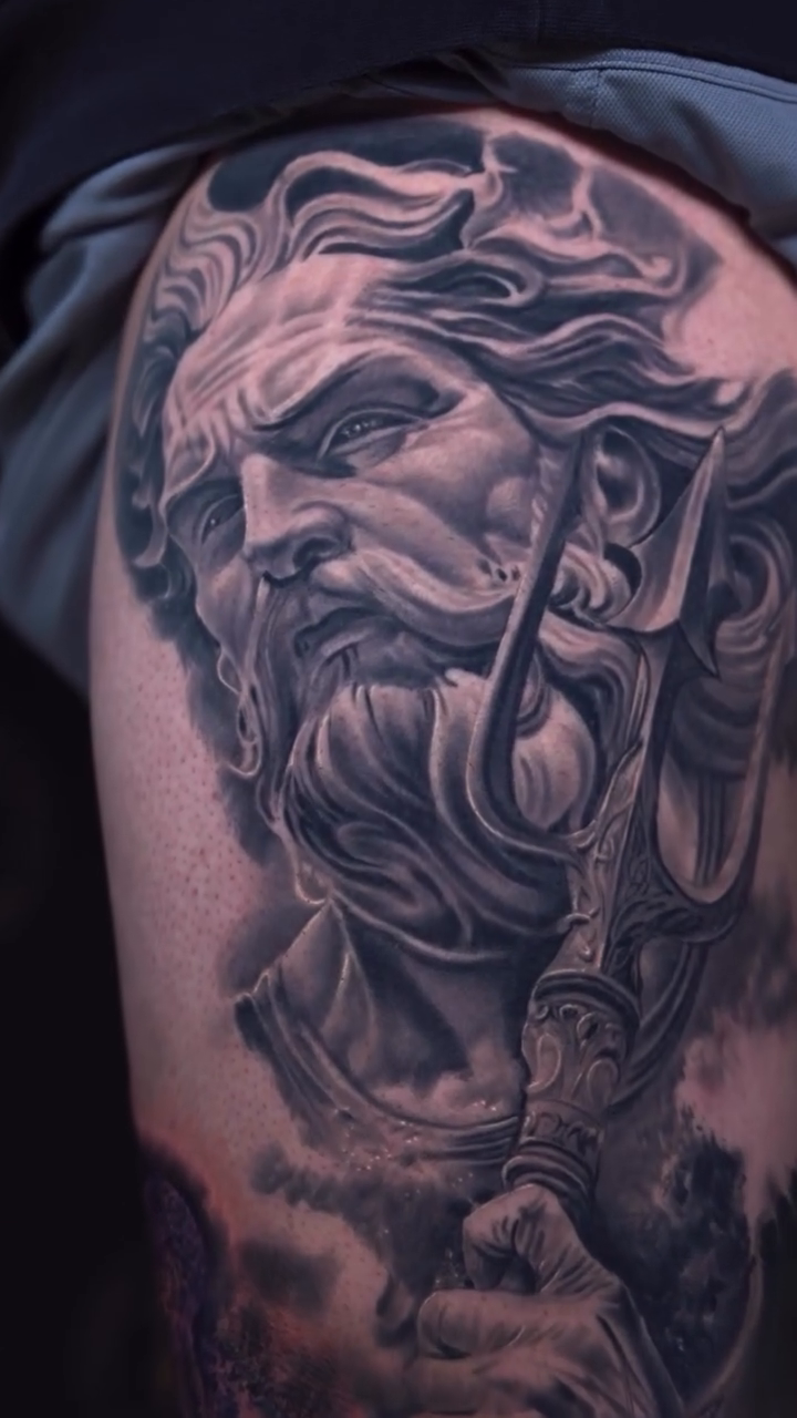 Tattoo by @charlieinkmanrobbins — realism, black_and_grey