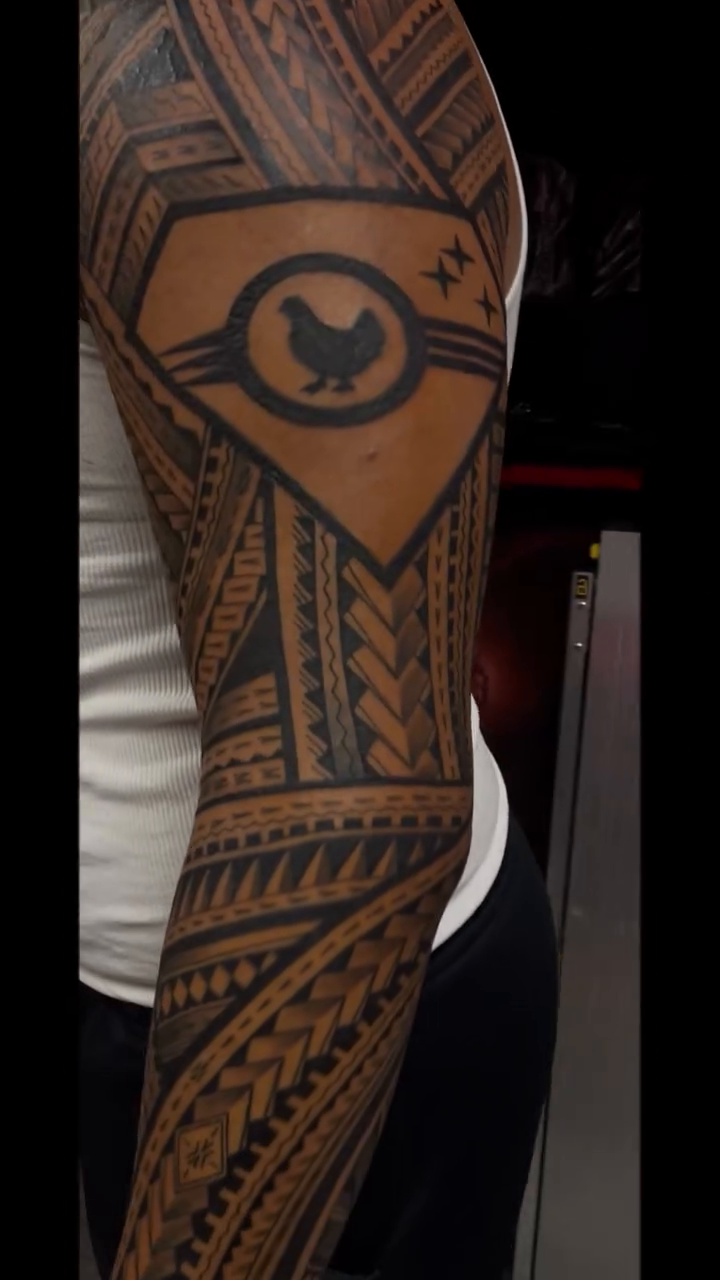 Tattoo by @redneckusotattoo — tribal, blackwork