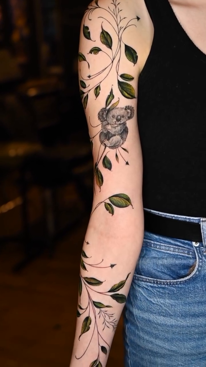 Tattoo by @orimerchan — fine_line, black_and_grey