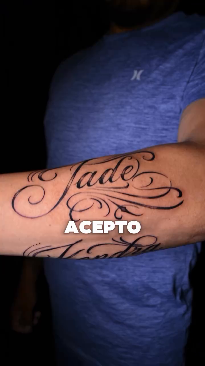 Tattoo by @nannytattoo — lettering_script