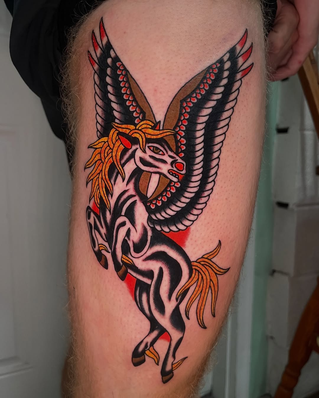 Tattoo by @mustyrattats — american_traditional