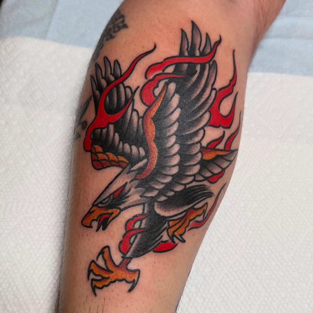 Tattoo by @zachromantattoo — american_traditional