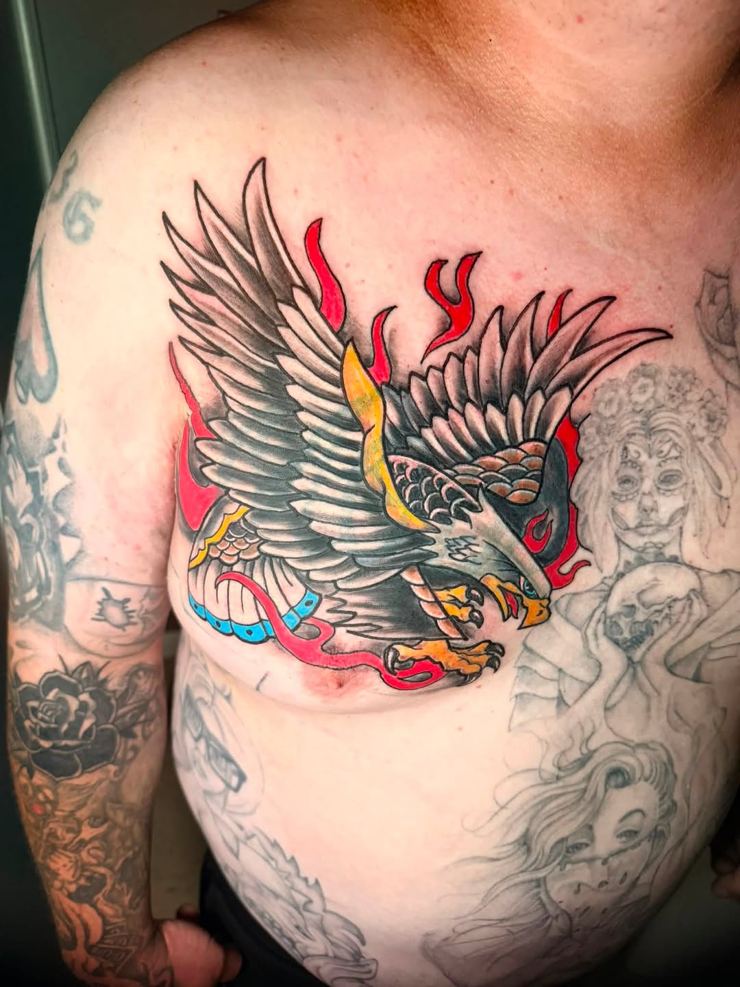 Tattoo by @catfishjimmytattoos — american_traditional