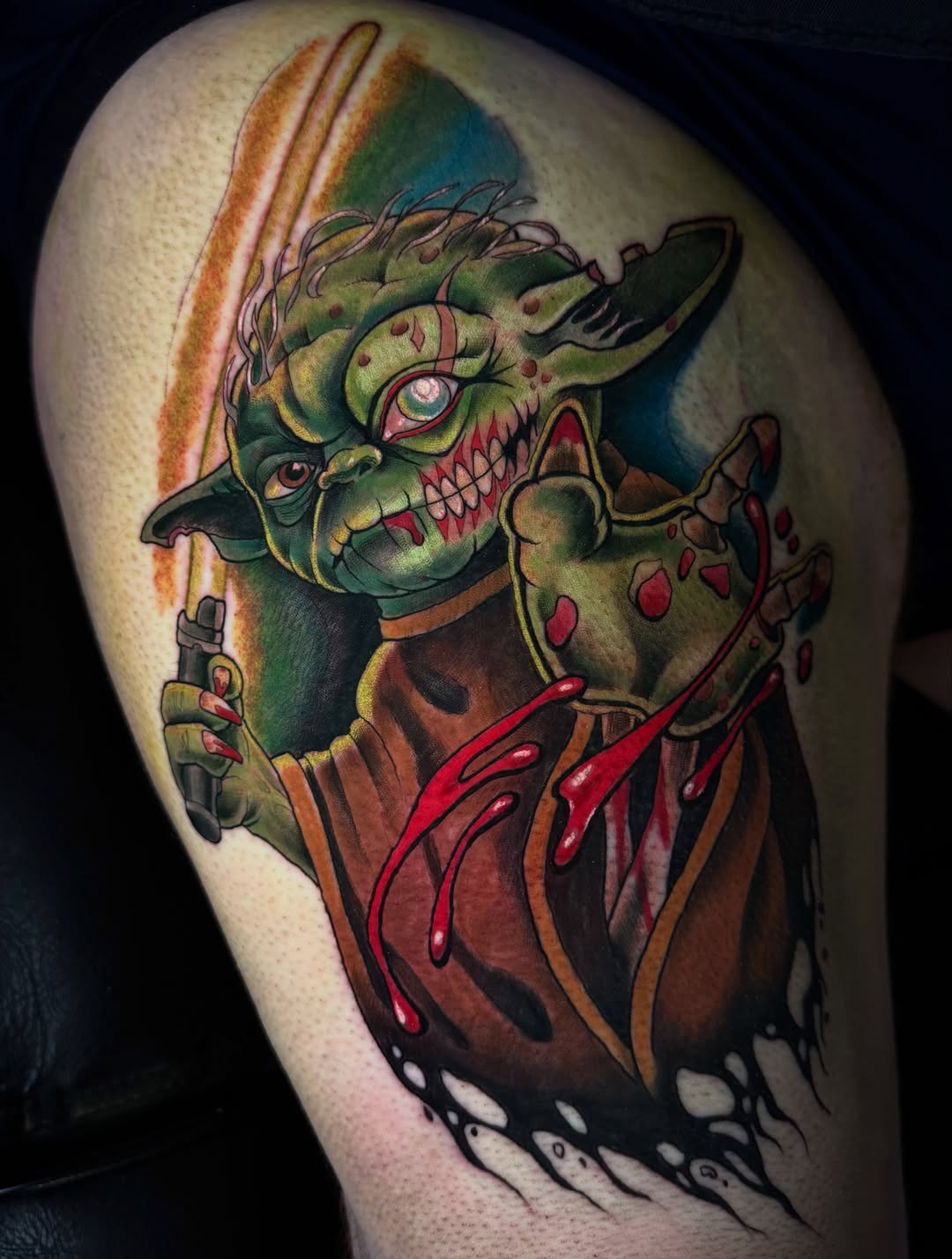 Tattoo by @ava_defalco — new_school, dark_realism