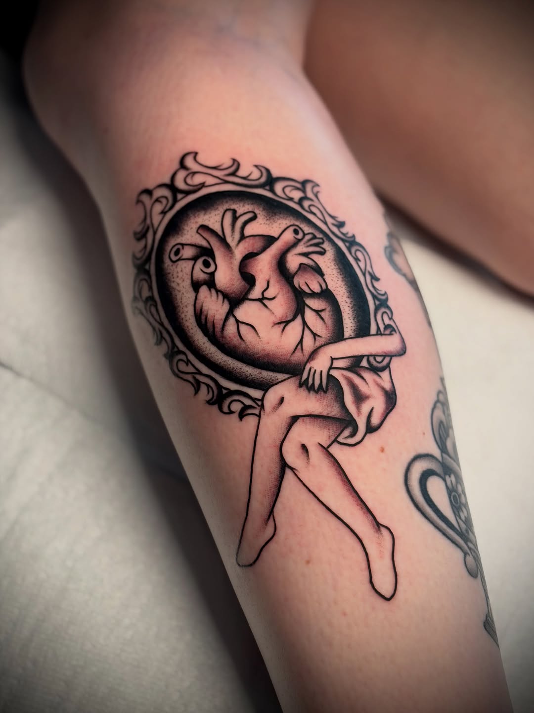 Tattoo by @chris.austin.tattoo — black_and_grey, illustrative