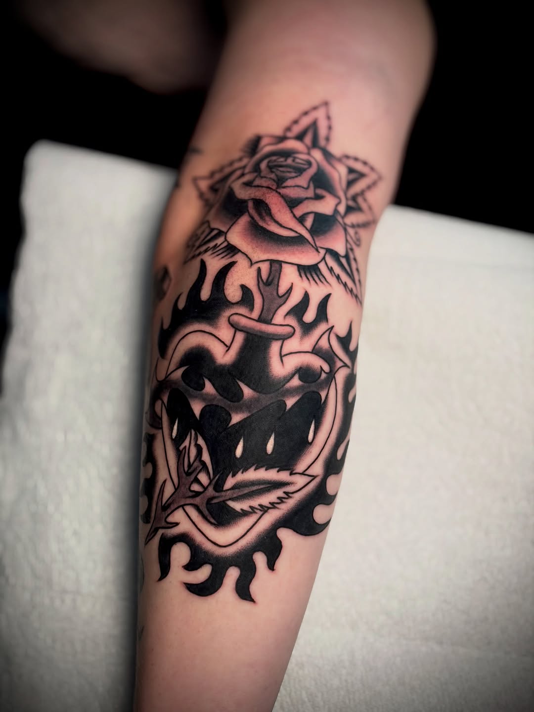 Tattoo by @chris.austin.tattoo — american_traditional, black_and_grey