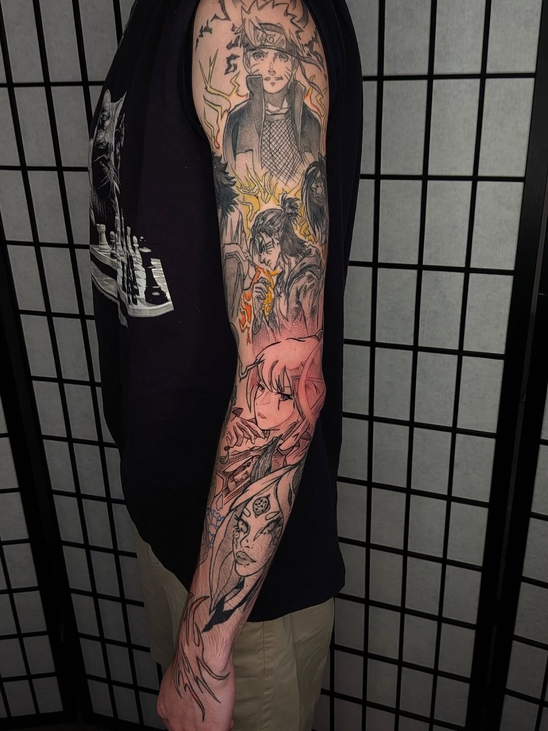 Tattoo by @yokaia.tattoo — anime, illustrative