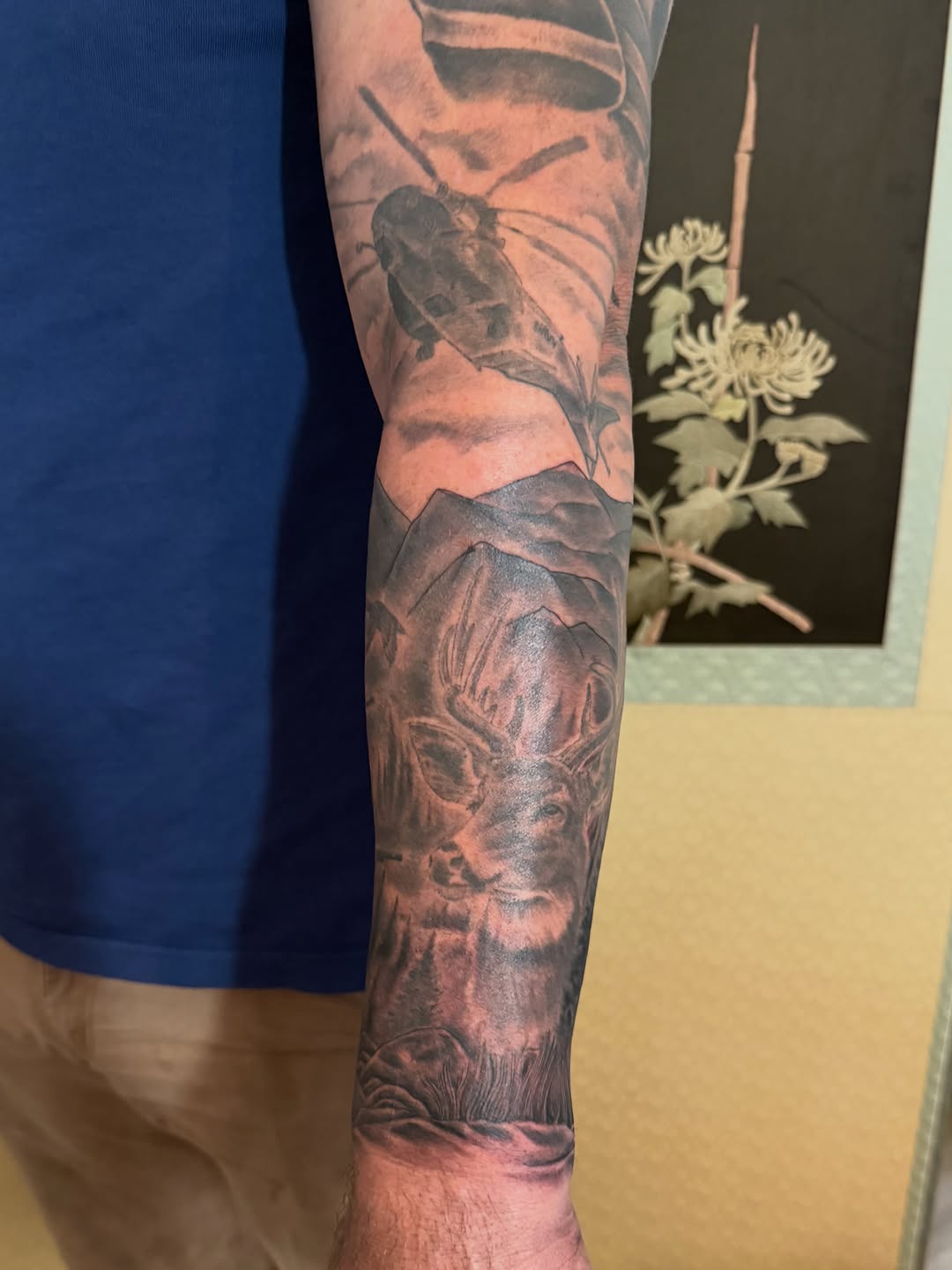 Tattoo by @tattoos_by_dustin — realism, black_and_grey