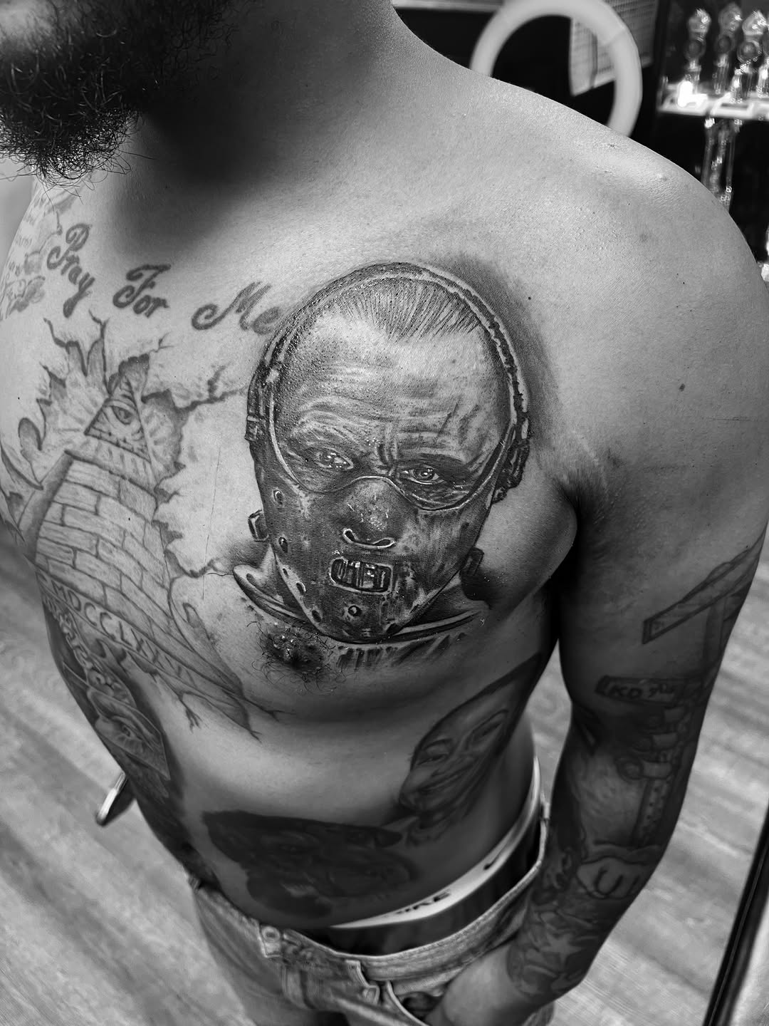 Tattoo by @carmelo_silva_ — realism, black_and_grey