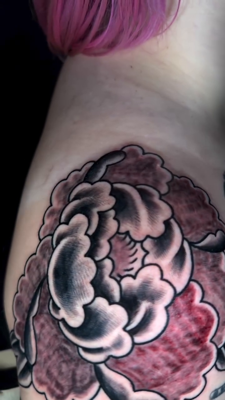 Tattoo by @anttattoos_ — japanese_irezumi, black_and_grey