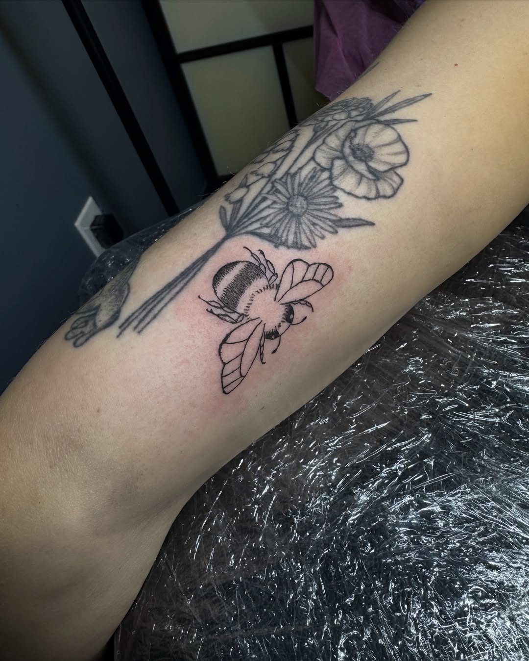 Tattoo by @sixteen_3_ — fine_line, black_and_grey