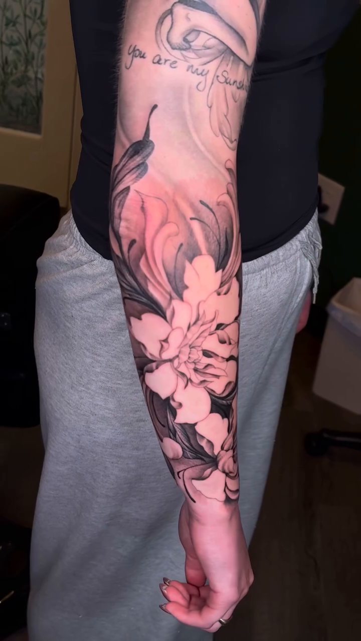Tattoo by @tattoosbyjaiden — japanese_irezumi, black_and_grey