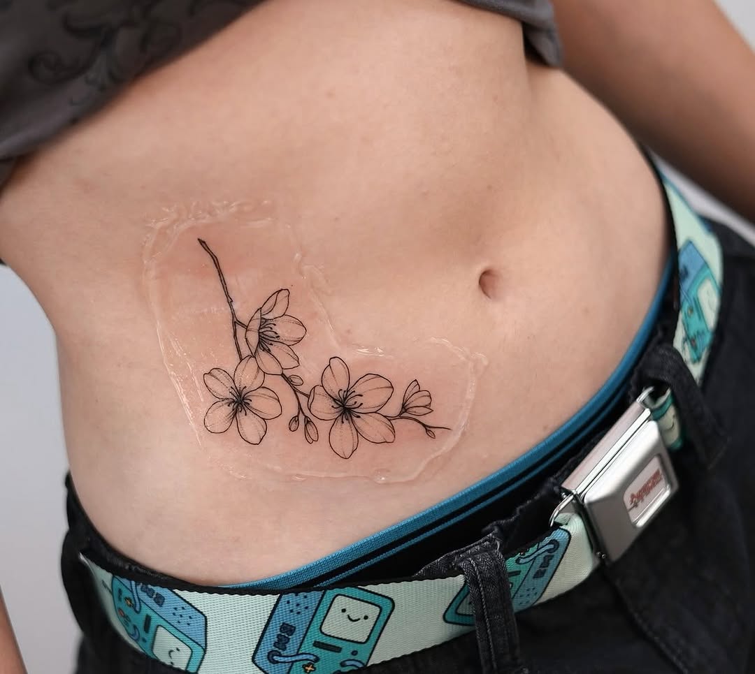 Tattoo by @houstontattoo.chelsea β fine_line
