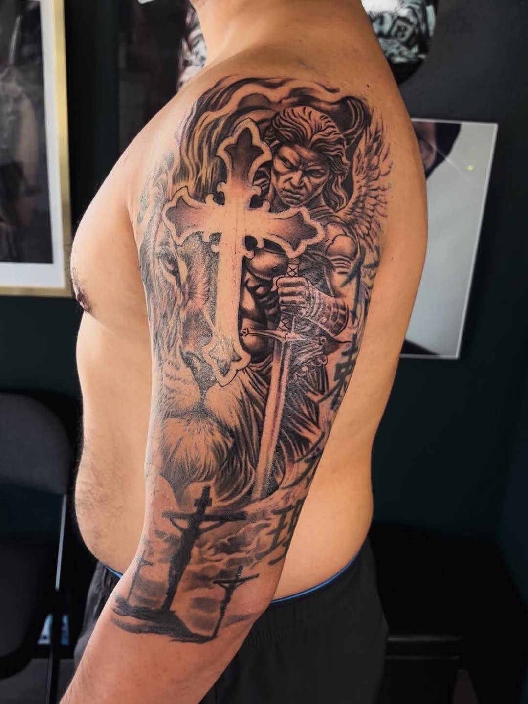 Tattoo by @zuseinks11 — realism, black_and_grey