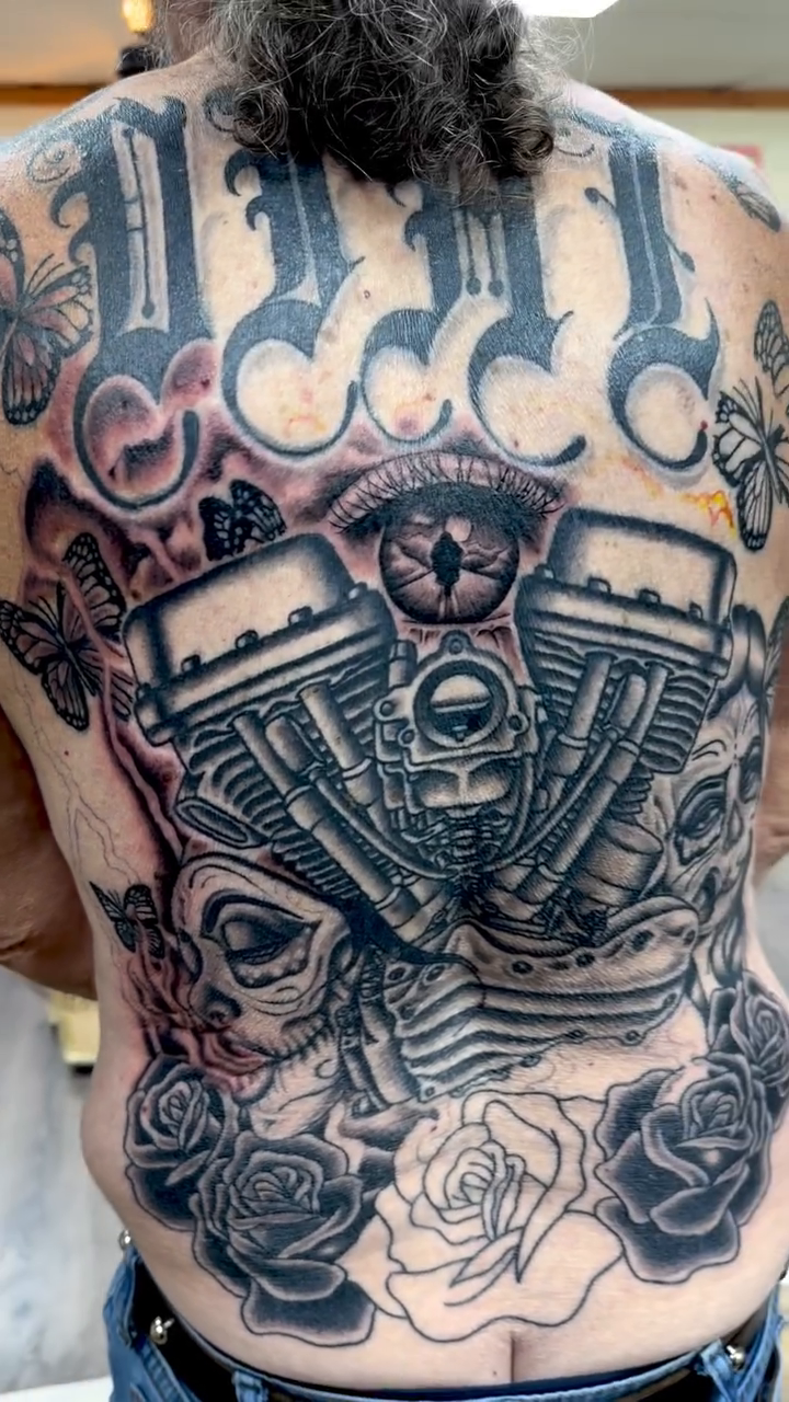 Tattoo by @erikday27 — realism, black_and_grey