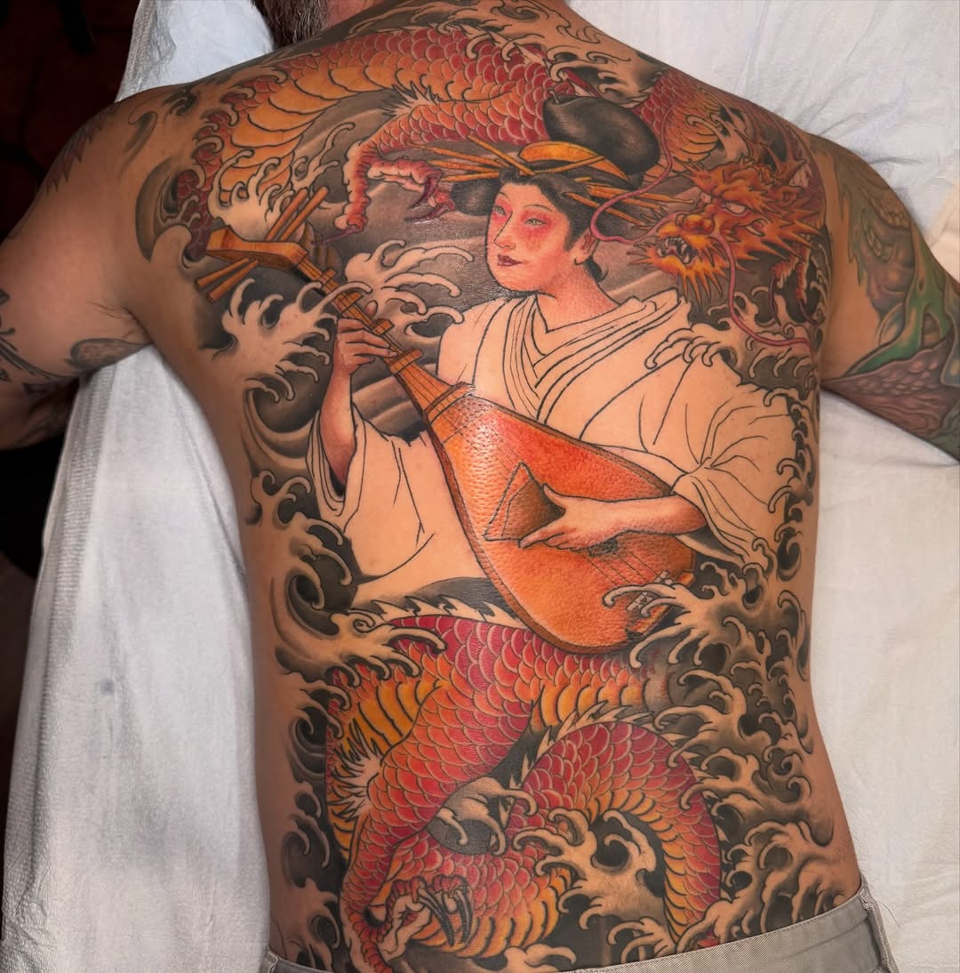 Tattoo by @shawndbarber — japanese_irezumi