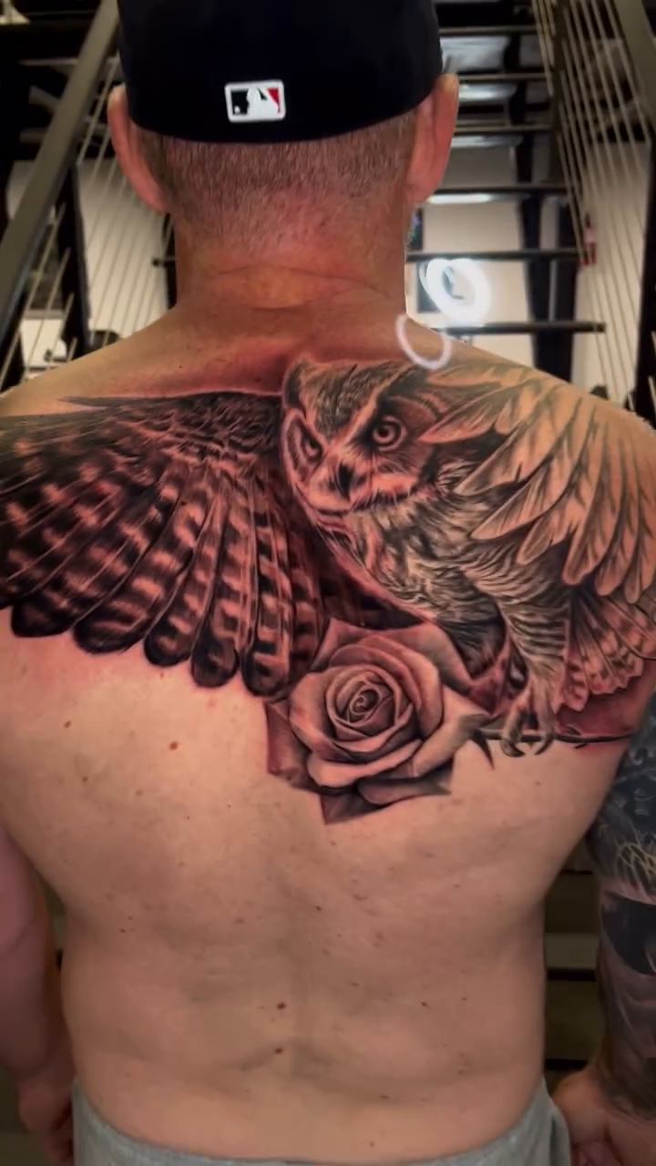 Tattoo by @jessef_tattoo — realism, black_and_grey