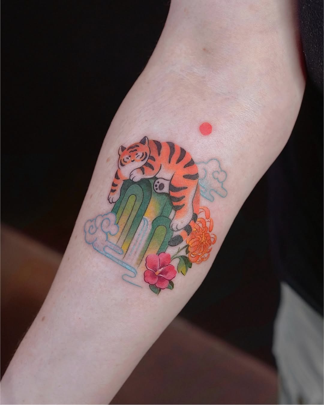 Tattoo by @live_tattooer — new_school, anime